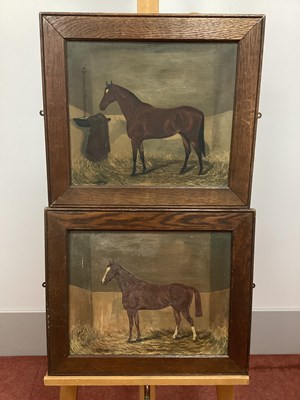 Lot 1206 - T.B. WHITBY (Late XIX Century) 
Racehorses...