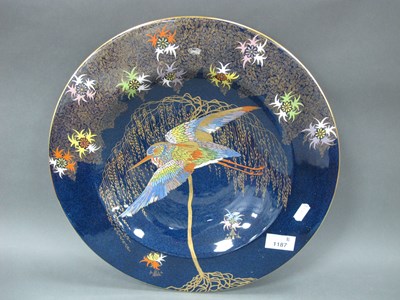 Lot 1187 - A circa 1930'D Carlton Ware Charger, in the...