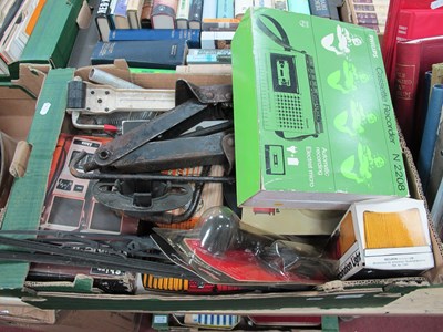 Lot 1097 - Various Car Parts, Philips Casette Recorder...