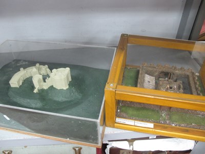 Lot 1395 - Museum Model of Roman Mile Castle, in display...