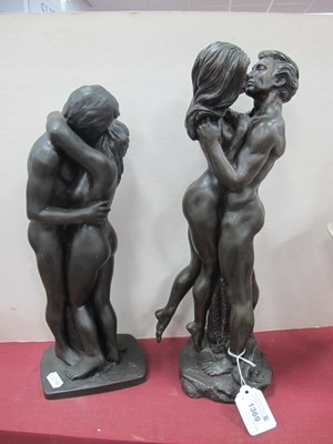 Lot 1369 - Heredities 'The Embrace' Figure Group by...