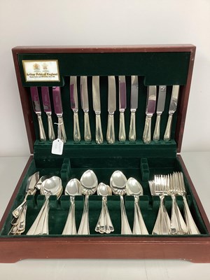 Lot 183 - Arthur Price; An EPNS Part Canteen of Cutlery,...