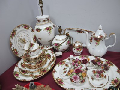 Lot 1163 - Royal Albert 'Old Country Roses' First...