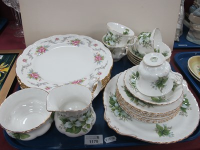 Lot 1179 - Royal Albert 'Trillium' Tea Ware, of nineteen...