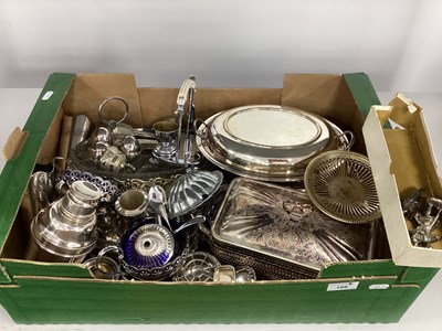 Lot 188 - An Assortment of Platedware, including a...