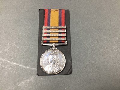 Lot 667 - Boer War Queens South Africa Medal 4 Clasps...