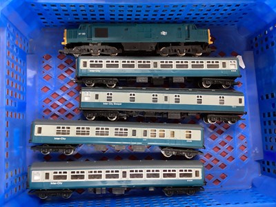 Lot 547 - Hornby OO gauge Class 37 Diesel in British...