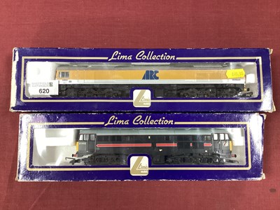 Lot 620 - Two boxed Lima 00 gauge Diesel locomotives,...