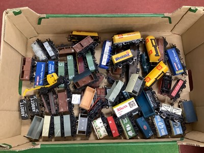 Lot 343 - Approximately Forty OO Gauge Four Wheel Wagons,...