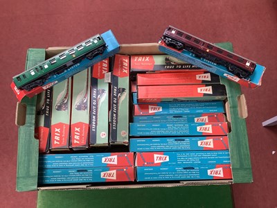 Lot 372 - Approximately Thirty OO Gauge Trix Rwin...