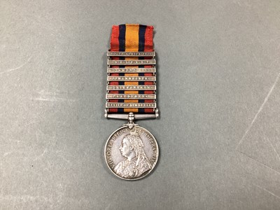 Lot 658 - Boer War Queens South Africa Medal 7 Clasps...