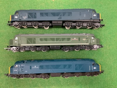 Lot 392 - Three OO Gauge Peak Diesel Locomotives Class...