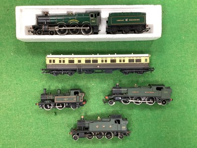 Lot 395 - Four OO Gauge Steam Outline Locomotives by...