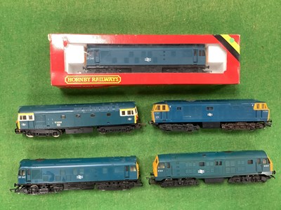 Lot 398 - Five OO Gauge Diesel Outline Locomotives by...