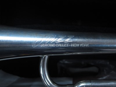 Lot 1428 - Trumpet Jazz Jerome Callet, New York. silver...