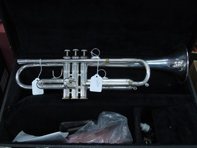 Lot 1428 - Trumpet Jazz Jerome Callet, New York. silver...