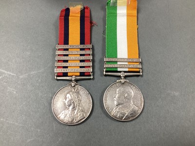 Lot 660 - Boer War Queens South Africa Medal 5 Clasps...