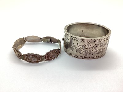 Lot 150 - A Victorian Hallmarked Silver Aesthetic Hinged...