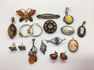 Lot 155 - An Assortment of "925" and Other Jewellery, to...