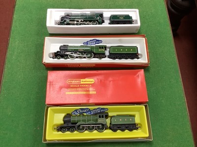 Lot 406 - Three Hornby OO Gauge Steam Outline...