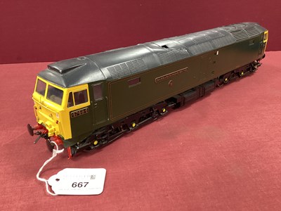 Lot 667 - A kit-based 0 Gauge Class 47 Diesel locomotive...