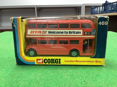 Lot 413 - Corgi No. 469 London Routemaster Bus 'Welcome...