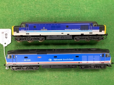 Lot 419 - Two OO Scale Outline Diesel Locomotives. A...