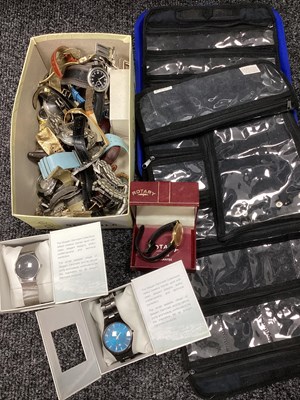 Lot 201 - An Assortment of Wristwatches for Spares /...