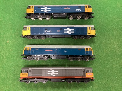 Lot 430 - Four OO Gauge Diesel Outline Locomotives by...