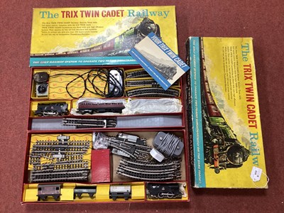 Lot 434 - Two Trix Twin Cadet Train Sets. One Passenger,...