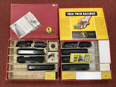 Lot 442 - Two Trix Twin American Outline Passenger Sets,...