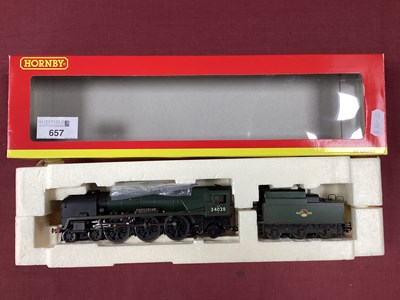 Lot 657 - Boxed Hornby Rebuilt West Country class...