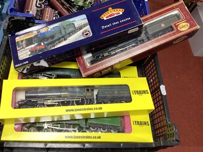 Lot 542 - Five 00 gauge locomotives by Hornby, Bachmann...