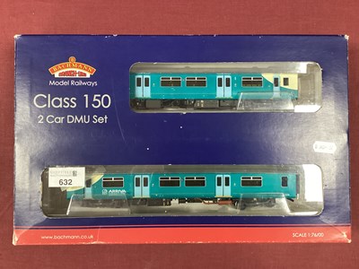 Lot 632 - Bachmann 00 Gauge Class 150 2 car DMU set in...