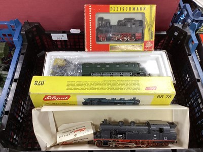 Lot 531 - Three boxed HO scale European outline...