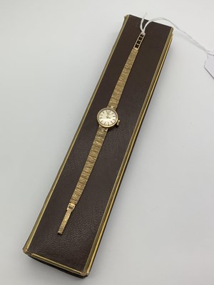 Lot 430 - Rotary; A 9ct Gold Cased Ladies Wristwatch,...