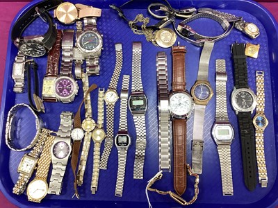 Lot 209 - An Assortment of Modern Wristwatches, to...