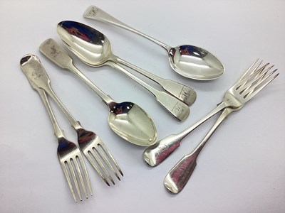 Lot 39 - Assorted Hallmarked Silver Cutlery, including...