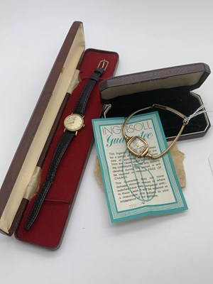 Lot 445 - Geneve; A Modern Ladies Wristwatch, the case...