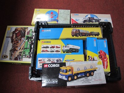 Lot 494 - Ten Corgi Diecast Model Commercial Vehicles to...