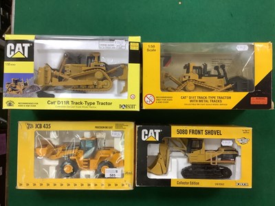 Lot 585 - Four 1:50/1:35 Scale Diecast Model Plant...