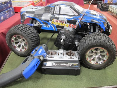 Lot 526 - A 1:8th scale Radio Controlled Nitro Powered...