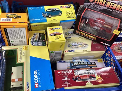 Lot 564 - Ten Corgi Diecast Model Vehicles to include...