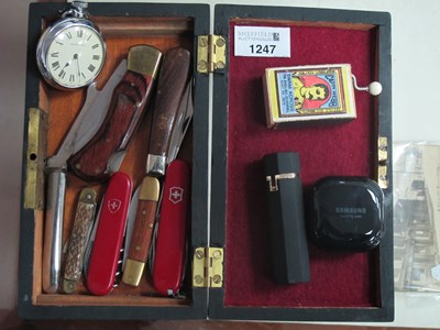 Lot 1247 - Pocket Knives (7), including Rodgers,...