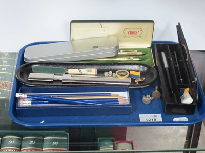 Lot 1218 - Writing Pens, including Parker, Cross,...