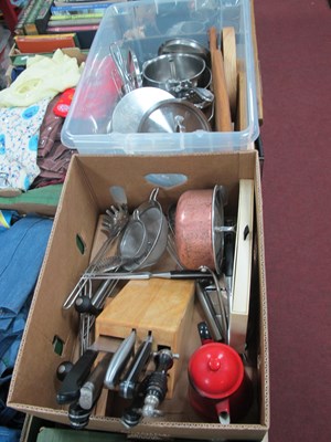 Lot 1096 - Kitchen Ware - Commichef, Chef-Ol-Ogy pans,...