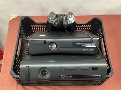 Lot 468 - Two Microsoft XBOX 360 Game Consoles and One...