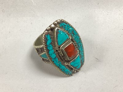 Lot 154 - A Traditional Style Stone Set Ring, the...