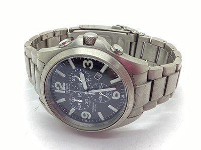 Lot 242 - Citizen Eco-Drive; Titanium WR200 Gent's...