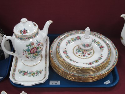 Lot 1161 - Coalport Ming Rose pattern china comprising of...